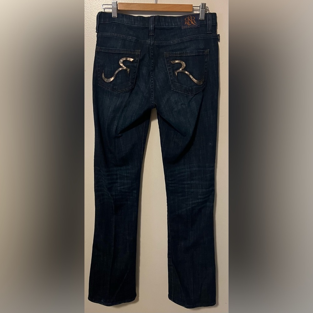 Rock & Republic Kasandra Jeans 10 Boot cut Medium Wash Mid